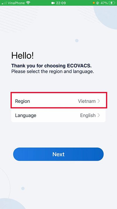 Hướng dẫn sử dụng App Ecovacs Home - Ecovacs T8