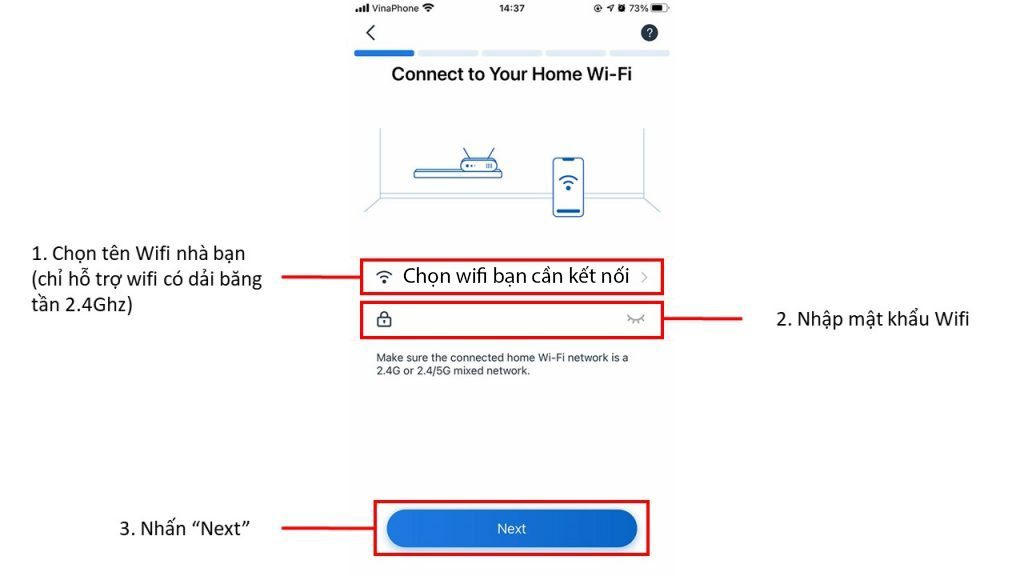 Hướng dẫn sử dụng App Ecovacs Home - Ecovacs T8