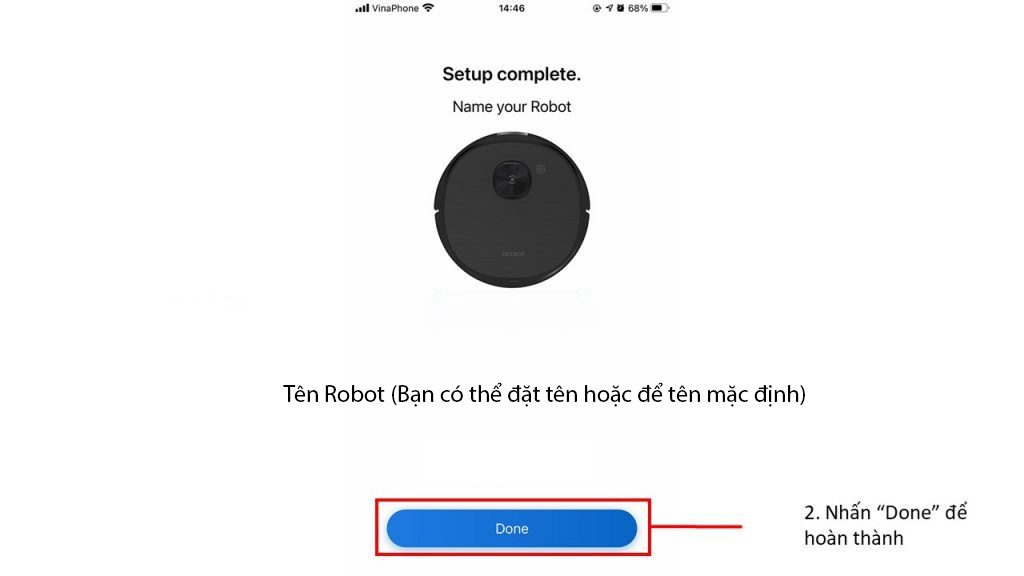 Hướng dẫn sử dụng App Ecovacs Home - Ecovacs T8