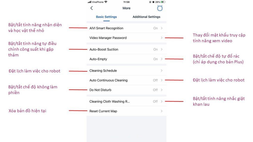 Hướng dẫn sử dụng App Ecovacs Home - Ecovacs T8