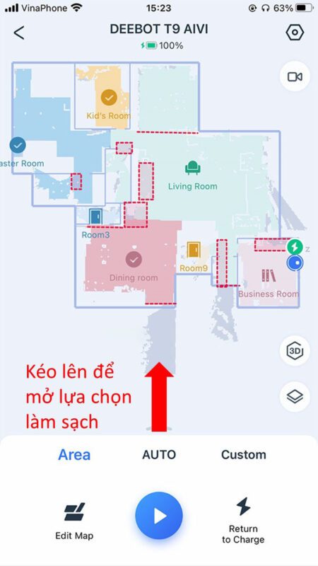 Hướng dẫn sử dụng Ecovacs T9 AIVI