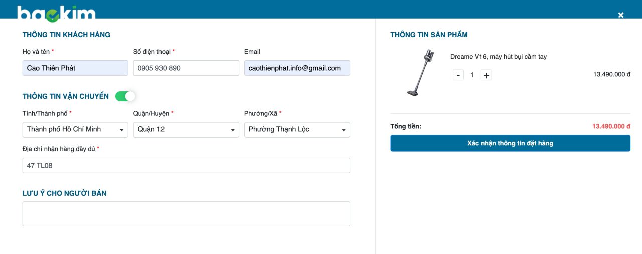 Hướng dẫn thanh toán online
