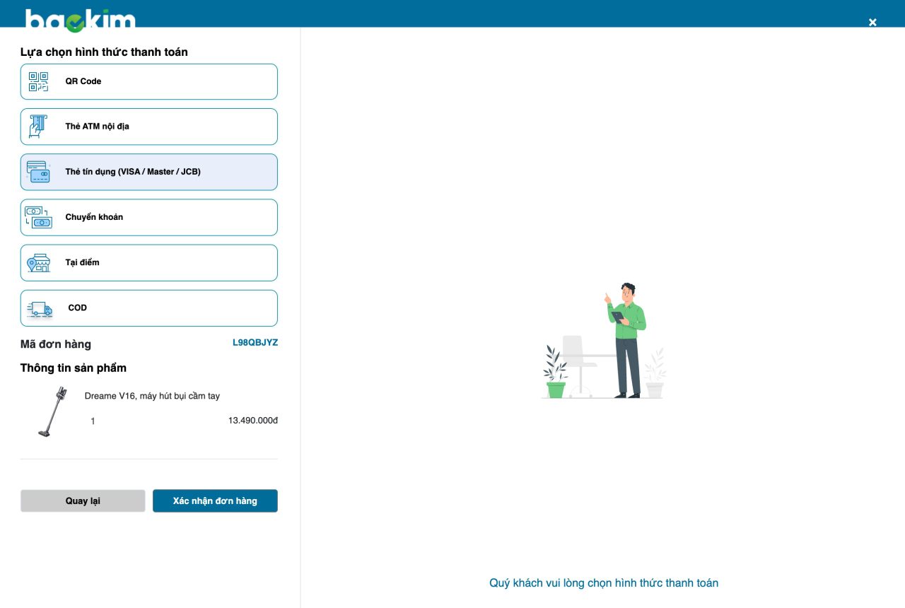 Hướng dẫn thanh toán online