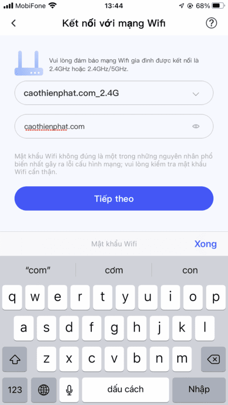 Hướng dẫn kết nối Dreame Home