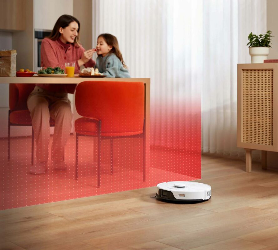 Thiết lập khu vực cấm cho robot hút bụi