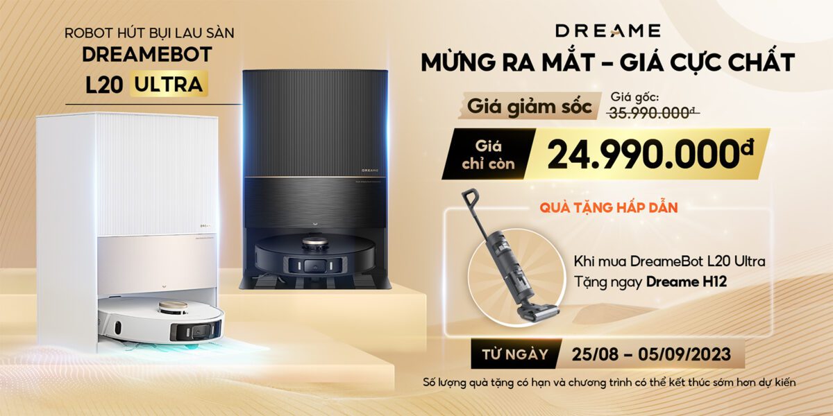 Dreame L20 Ultra ra mắt