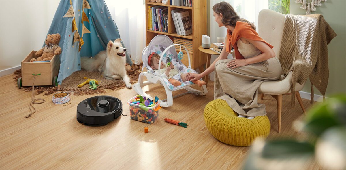Q8 Max làm sạch khu vực rộng lớn hơn