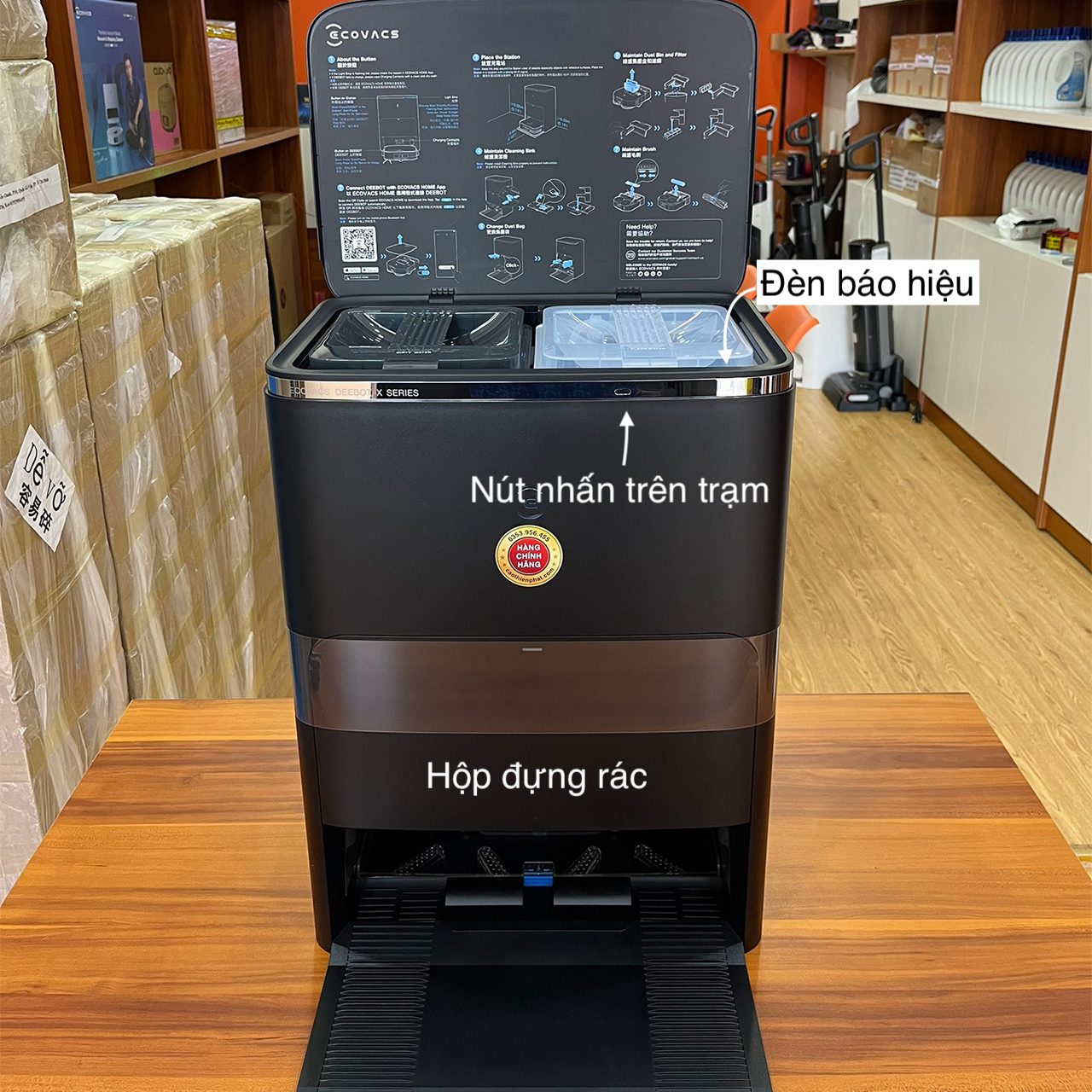 Trạm sạc đa năng Ecovacs X2 OMNI