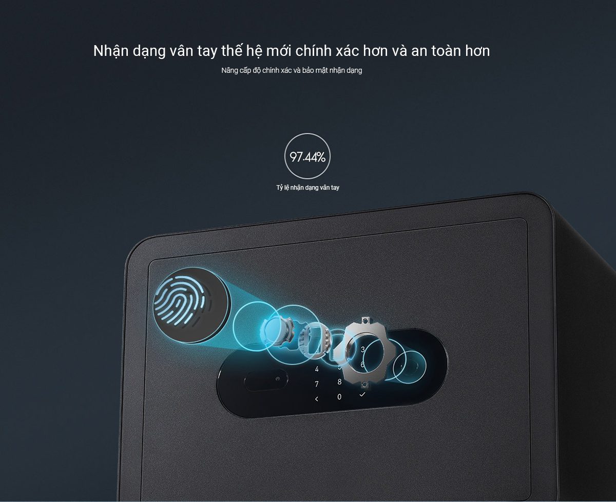 Tỉ lệ nhận dạng vân tay cao