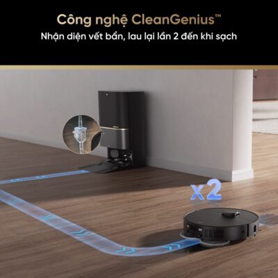 Robot hút bụi Ecovacs T30S Combo