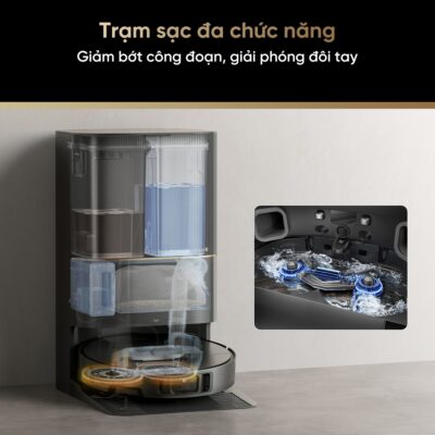 Robot hút bụi Ecovacs T30S Combo