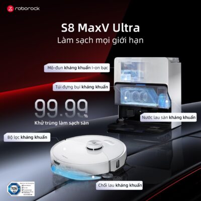 Robot hút bụi Roborock Q Revo MaxV