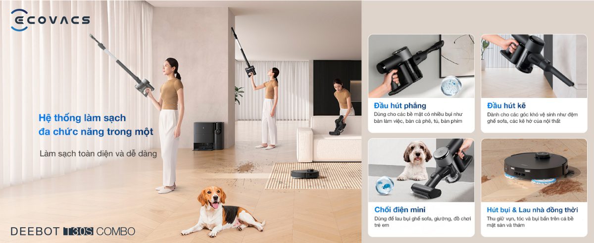 Ecovacs T30S Combo