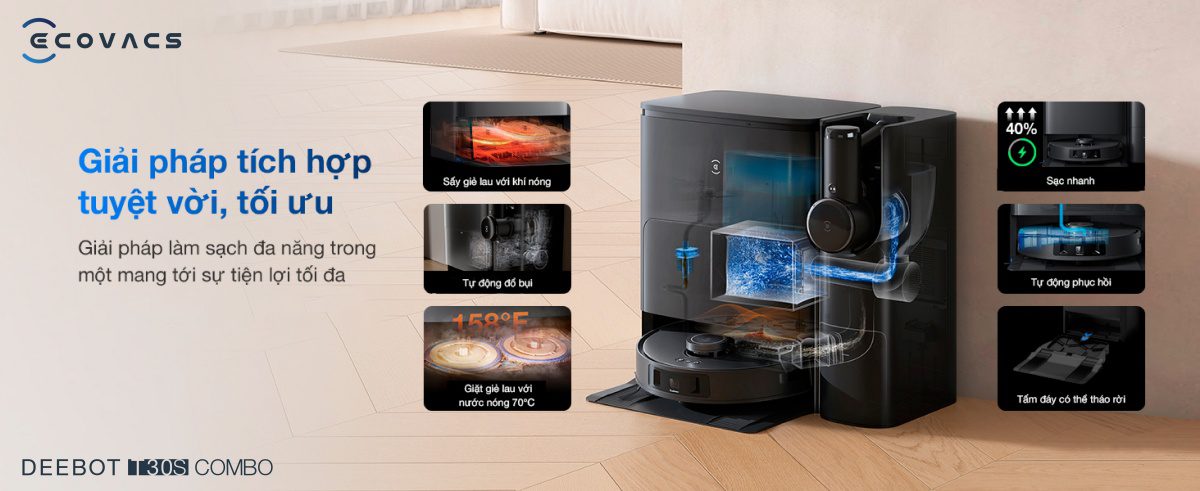 Ecovacs T30S Combo