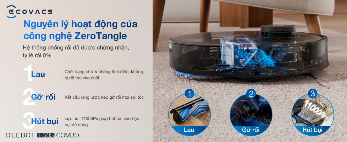 Ecovacs T30S Combo