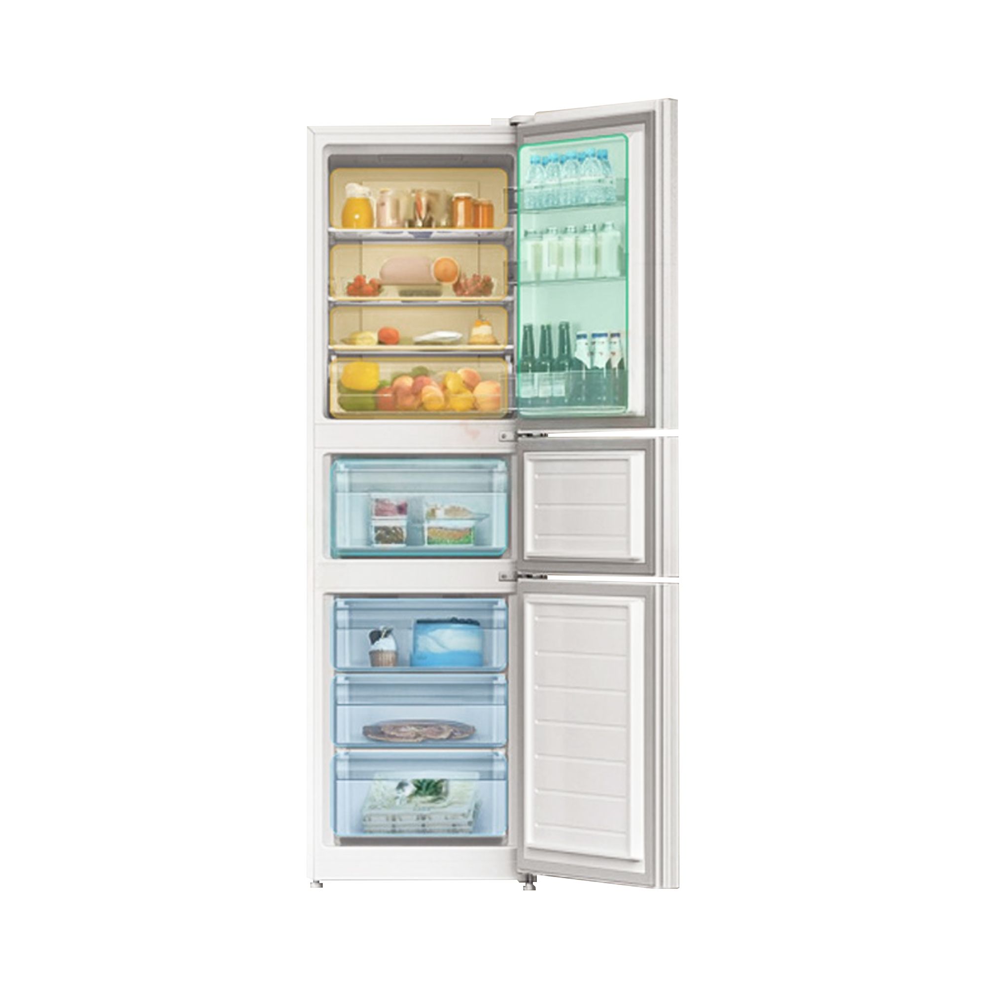 Tủ lạnh Xiaomi Mijia 256L thiết kế 3 cửa độc lập