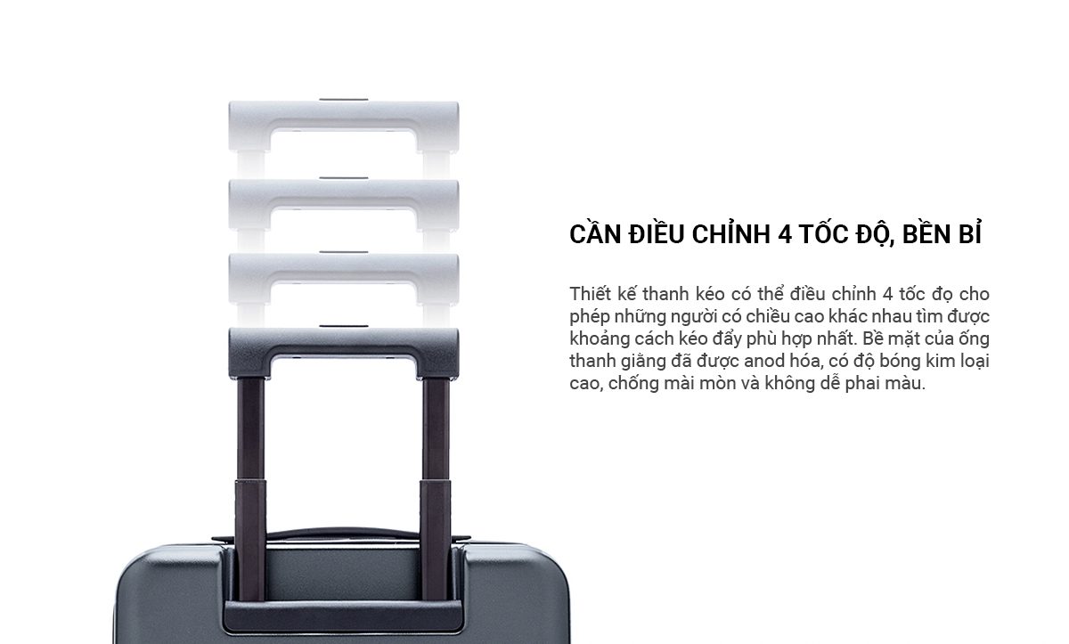 Vali Doanh Nhân Nhẹ Xiaomi 20 inch