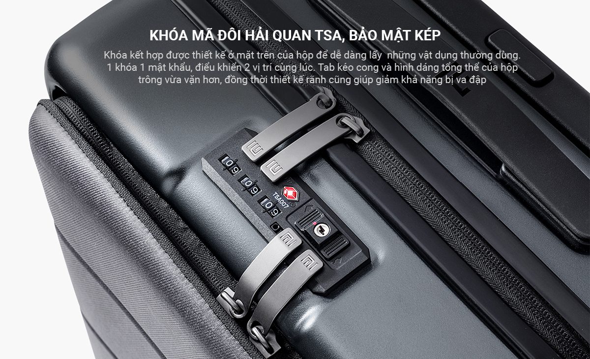 Vali Doanh Nhân Nhẹ Xiaomi 20 inch