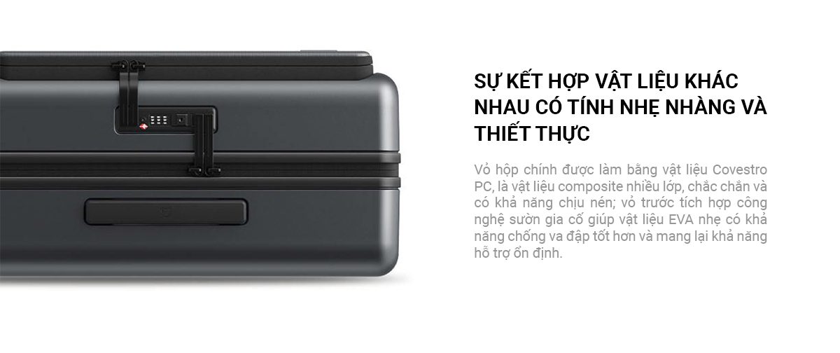 Vali Du Lịch Mở Nắp Trước Mijia 20 inch
