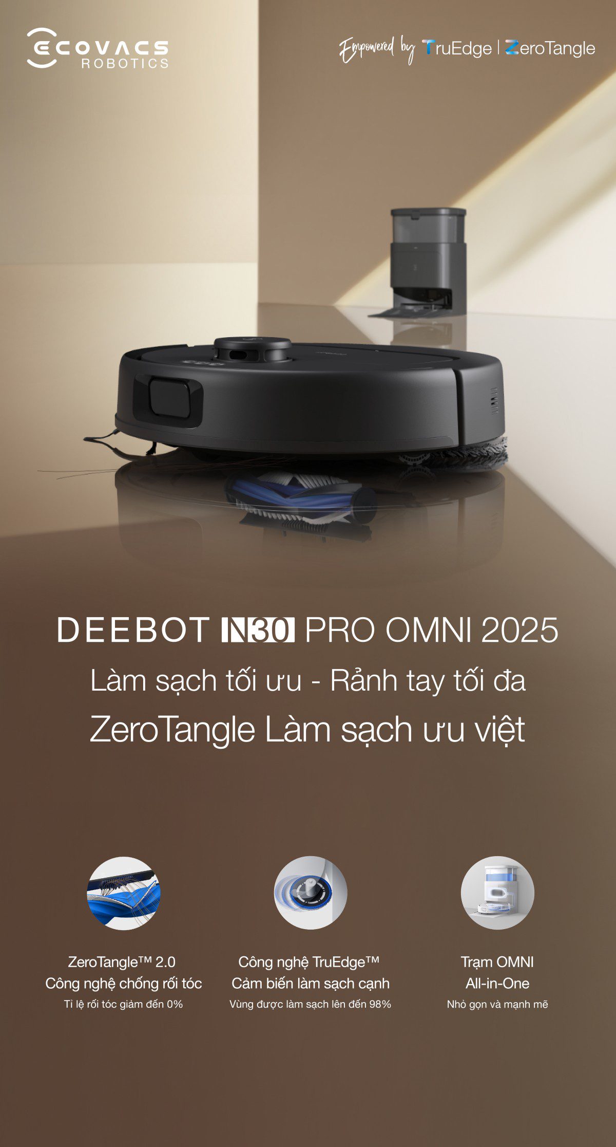 Ecovacs N30 Pro OMNI