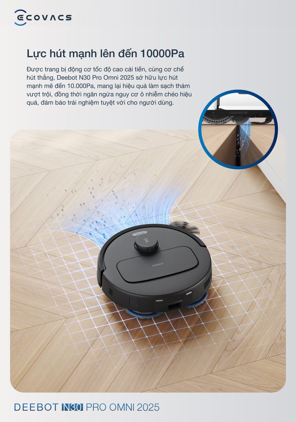 Ecovacs N30 Pro OMNI