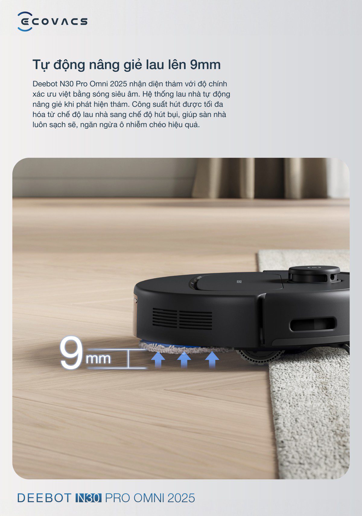 Ecovacs N30 Pro OMNI