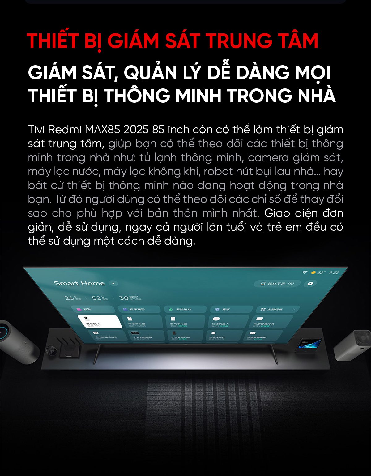Tivi Xiaomi Redmi Max 85 Inch 2025