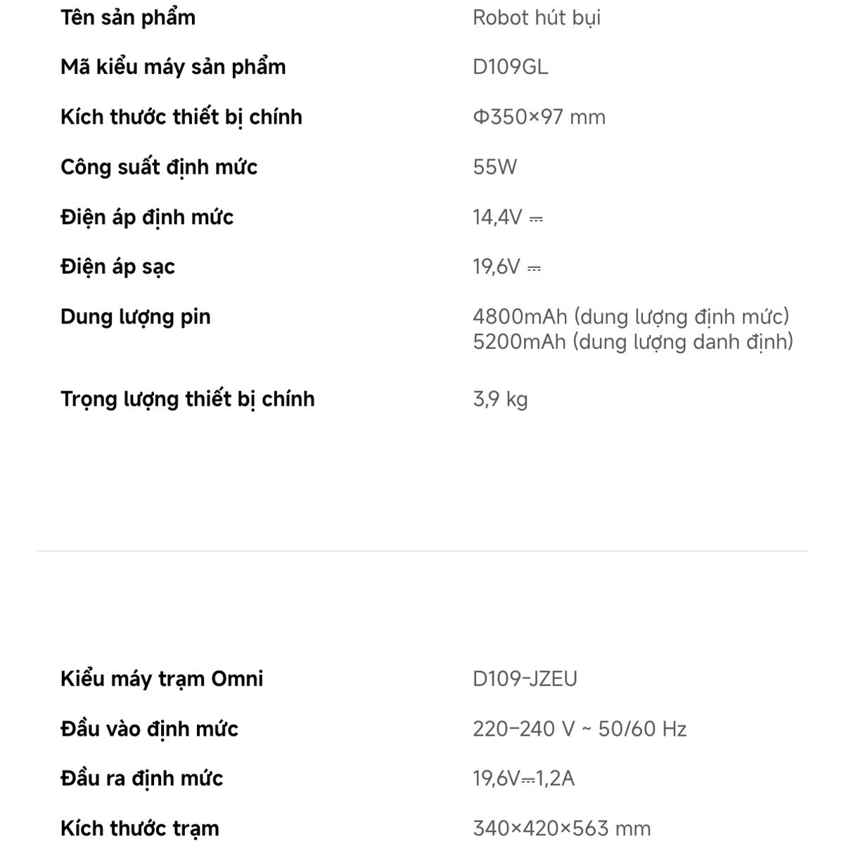 Xiaomi Vacuum X20 Max