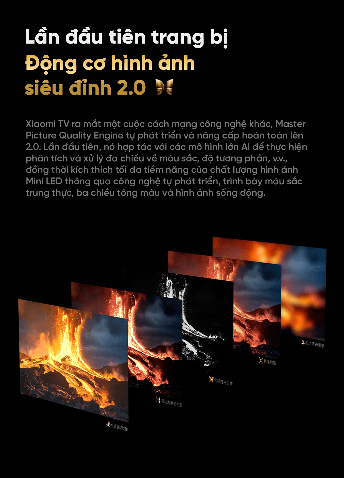 Tivi Xiaomi S Pro 85 Mini LED 85 Inch 2025 288Hz Ram 4/64GB