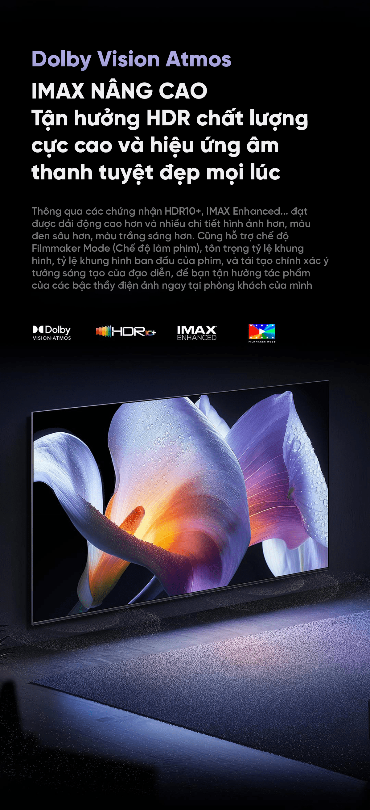 Tivi Xiaomi S Pro 100 Mini LED 100 Inch 2025 288Hz Ram 4/64GB