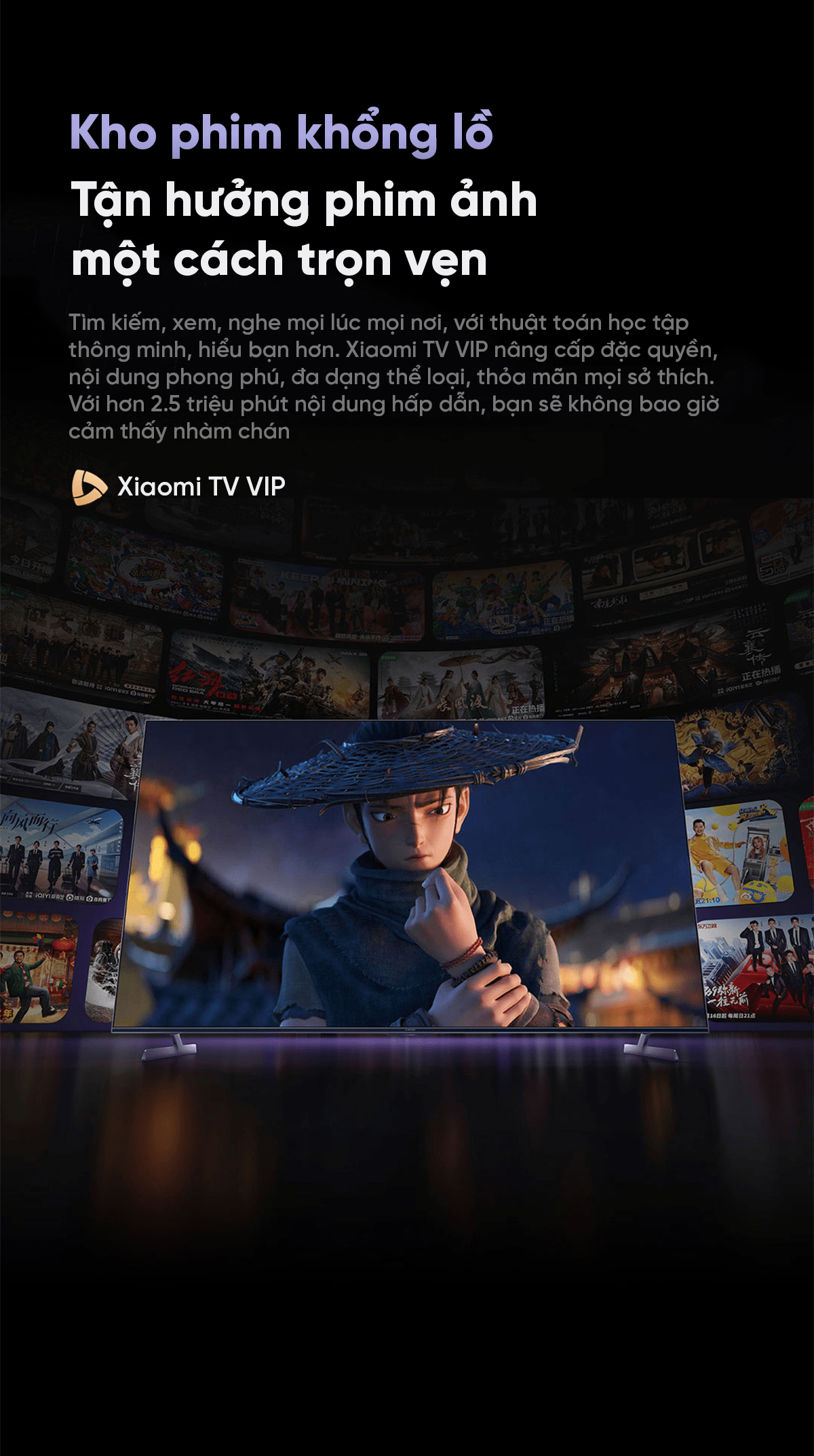 Tivi Xiaomi S Pro 100 Mini LED 100 Inch 2025 288Hz Ram 4/64GB