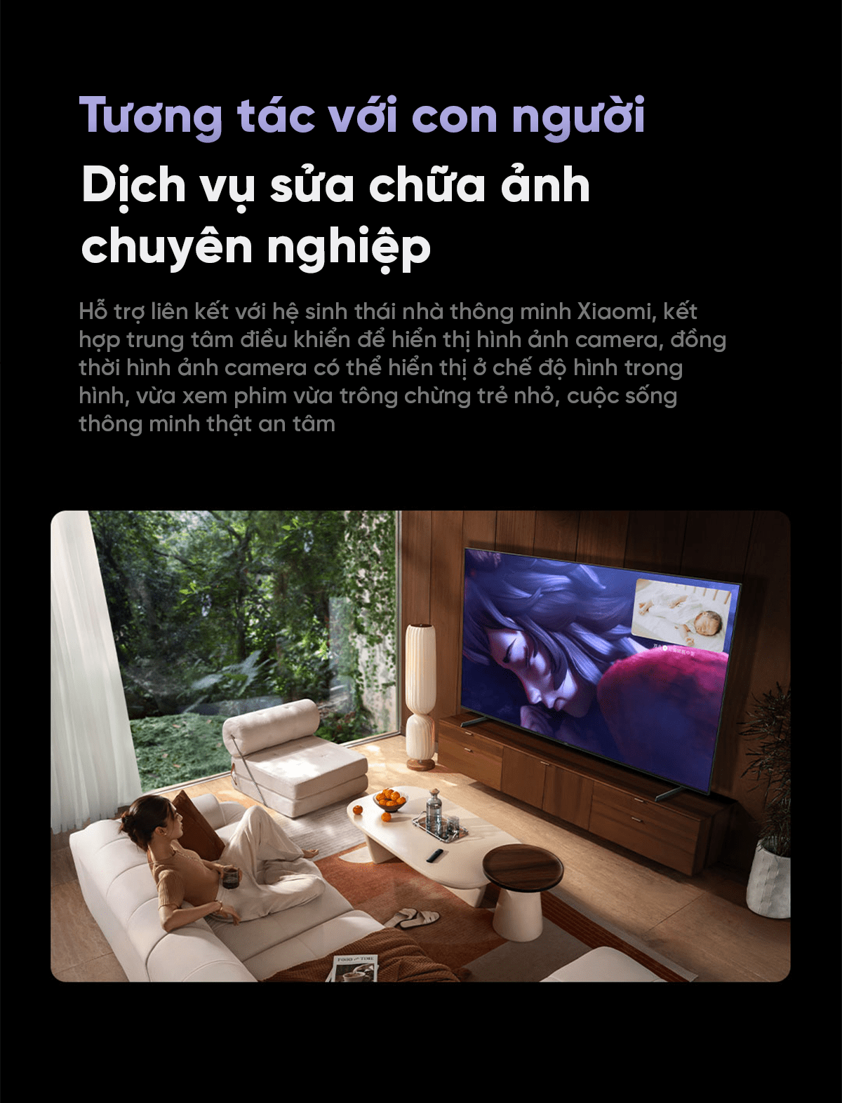 Tivi Xiaomi S Pro 85 Mini LED 85 Inch 2025 288Hz Ram 4/64GB