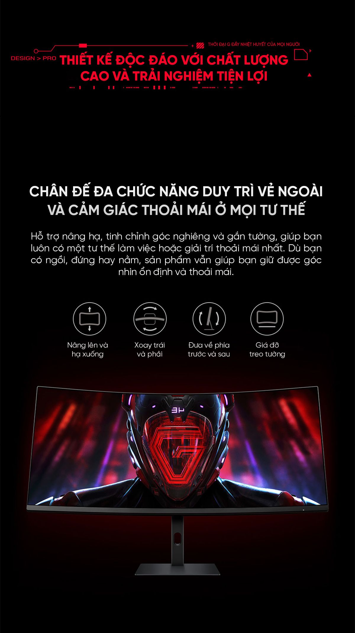 Màn hình máy tính Xiaomi Redmi Gaming Monitor G34WQ 34 Inch