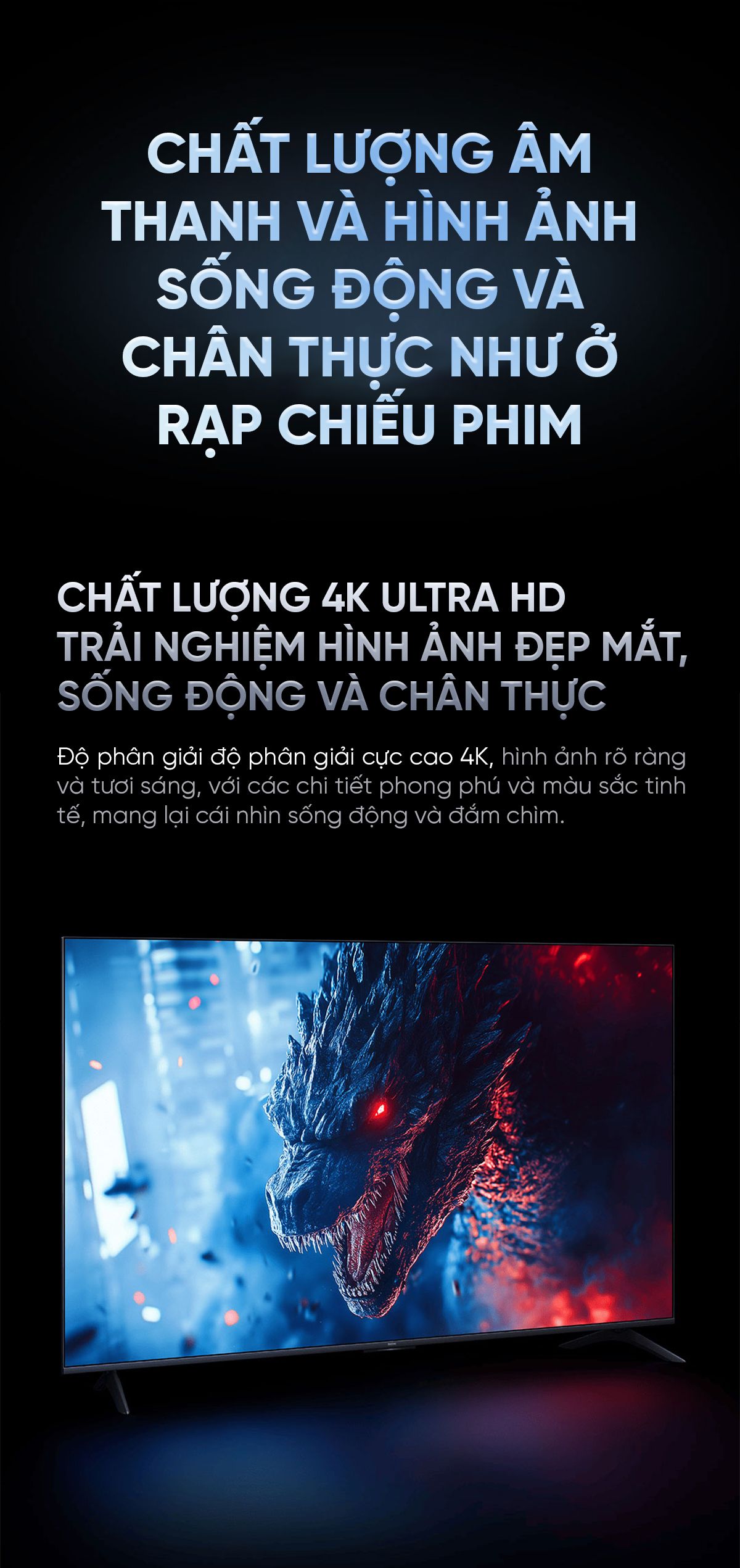 Tivi Xiaomi Redmi A Pro 65 Inch Ram 3/64GB 144Hz Tiết Kiệm Điện