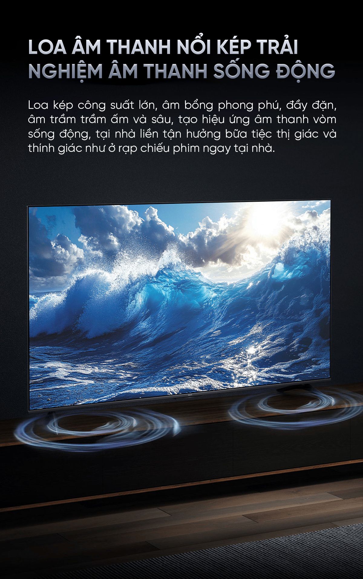 Tivi Xiaomi Redmi A Pro 65 Inch Ram 3/64GB 144Hz Tiết Kiệm Điện