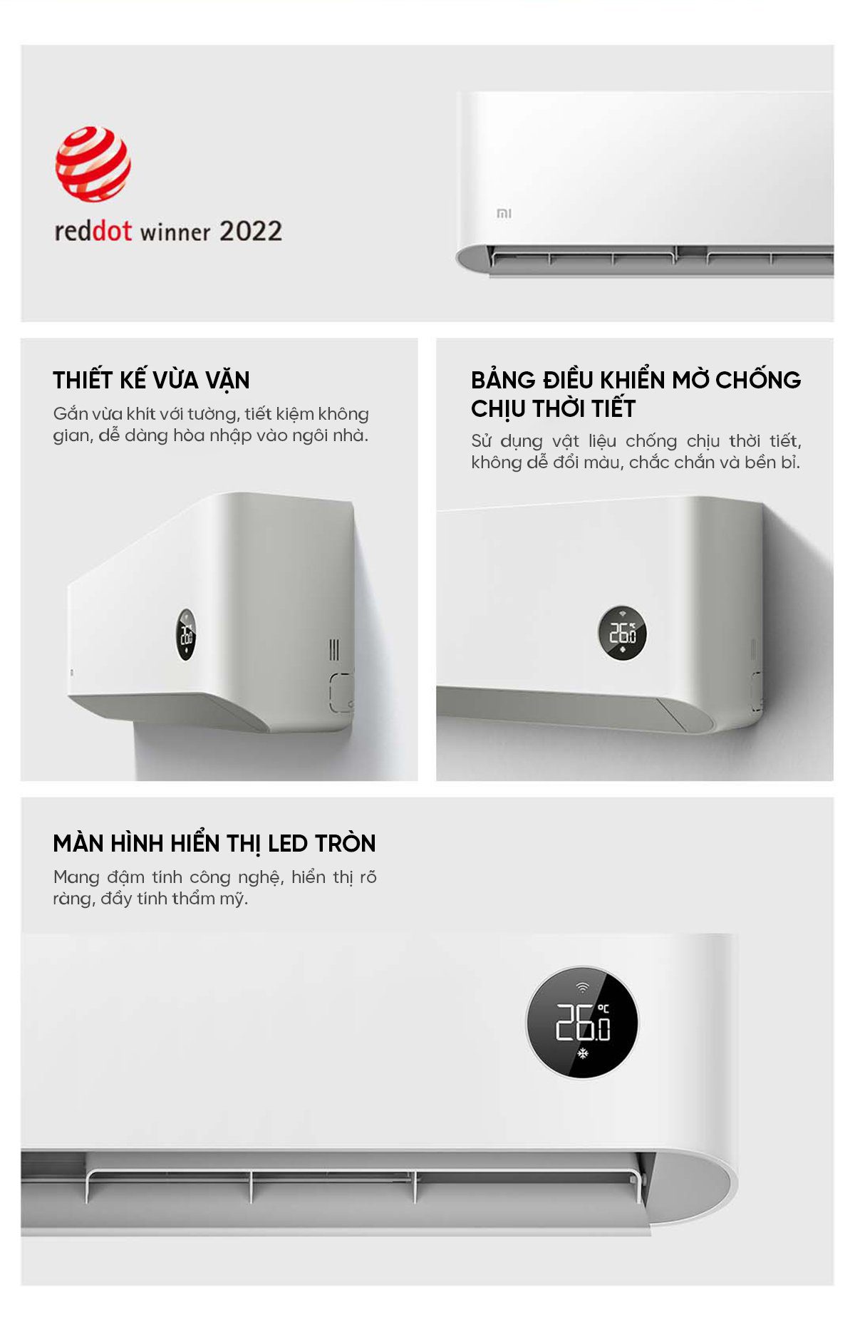 Điều hòa Xiaomi Mijia 12000BTU KFR-35GW/N1A1 1.5HP 2 chiều