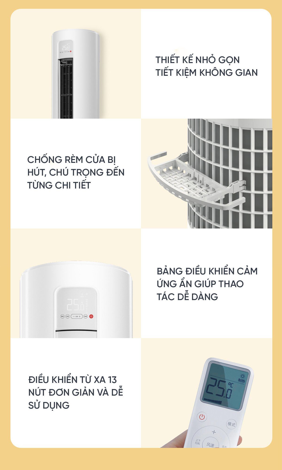Điều hòa cây Xiaomi Mijia 18000BTU KFR-51LW/N1A1 2HP 2 chiều