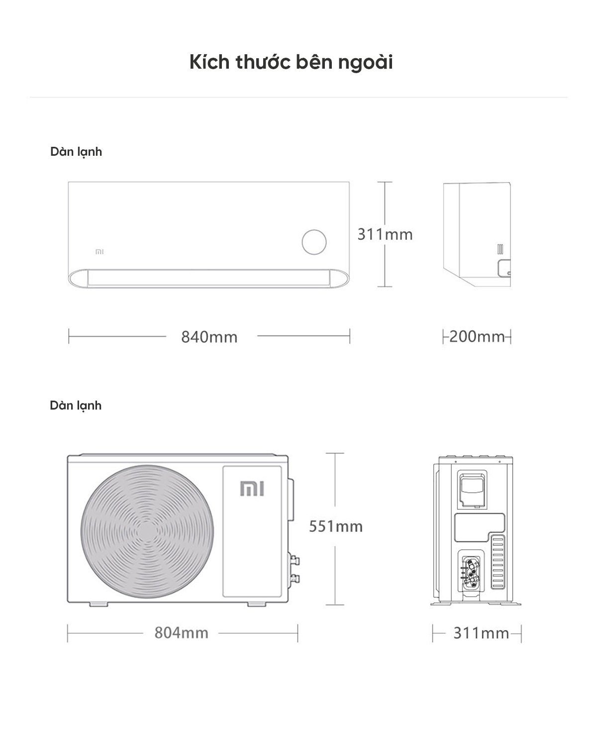 Điều hòa Xiaomi Mijia 9000BTU KFR-26GW/V1A1 1HP 2 chiều