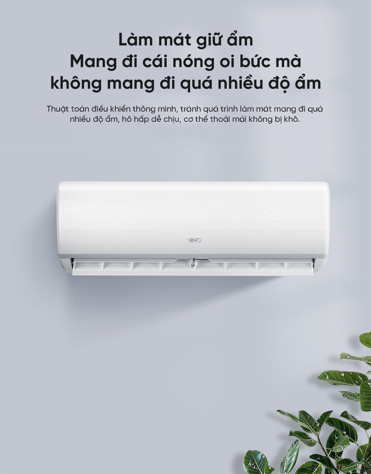 Điều hòa 2 chiều Xiaomi Vino 12000 BTU 1.5HP tiết kiệm điện cấp 3 KFR-35GW/V11AA2-3