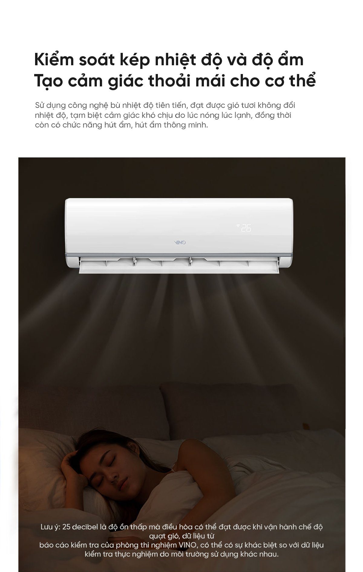 Điều hòa 2 chiều Xiaomi Vino 18000BTU 2HP tiết kiệm điện KFR-50GW/V31AA1-N2