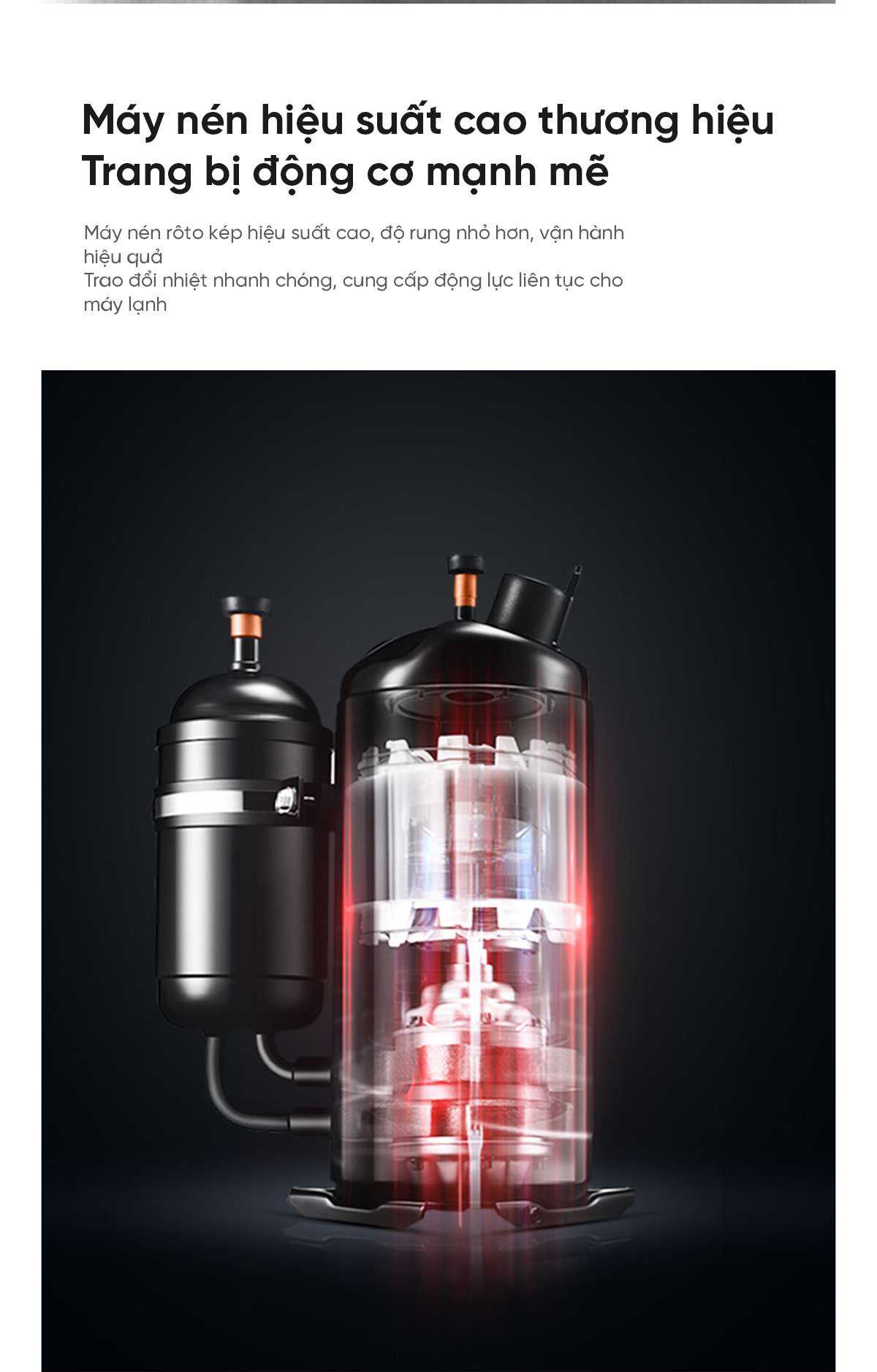 Điều hòa 2 chiều Xiaomi Vino 18000BTU 2HP tiết kiệm điện KFR-50GW/V31AA1-N2
