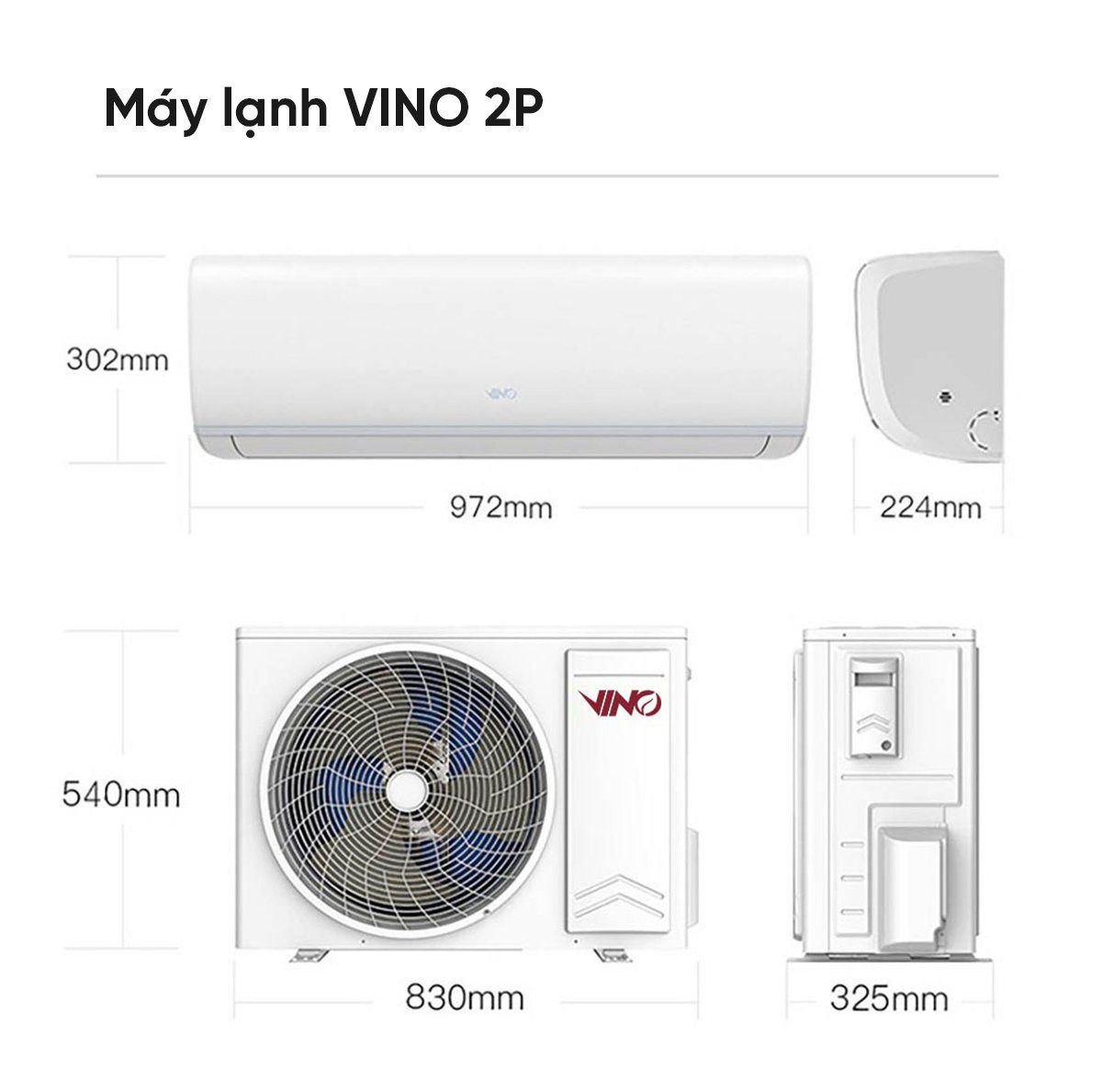 Điều hòa 2 chiều Xiaomi Vino 18000BTU 2HP tiết kiệm điện KFR-50GW/V31AA1-N2