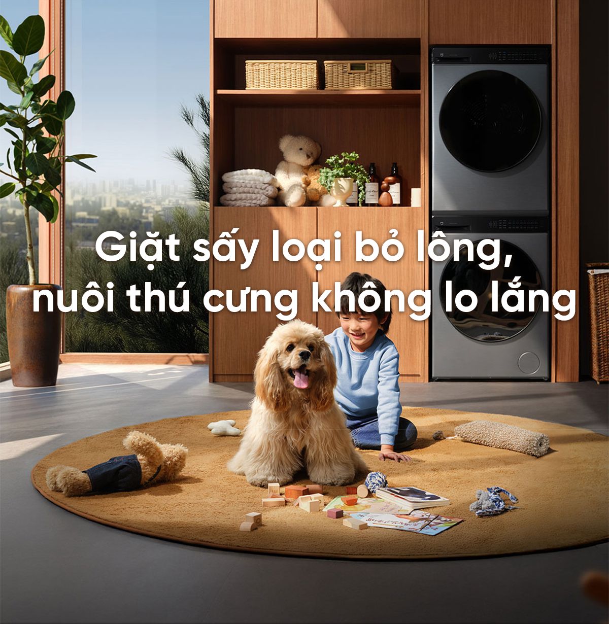 Combo máy giặt 10kg sấy 10kg Xiaomi Mijia Pro XQG100MJ109 - H100MJ105