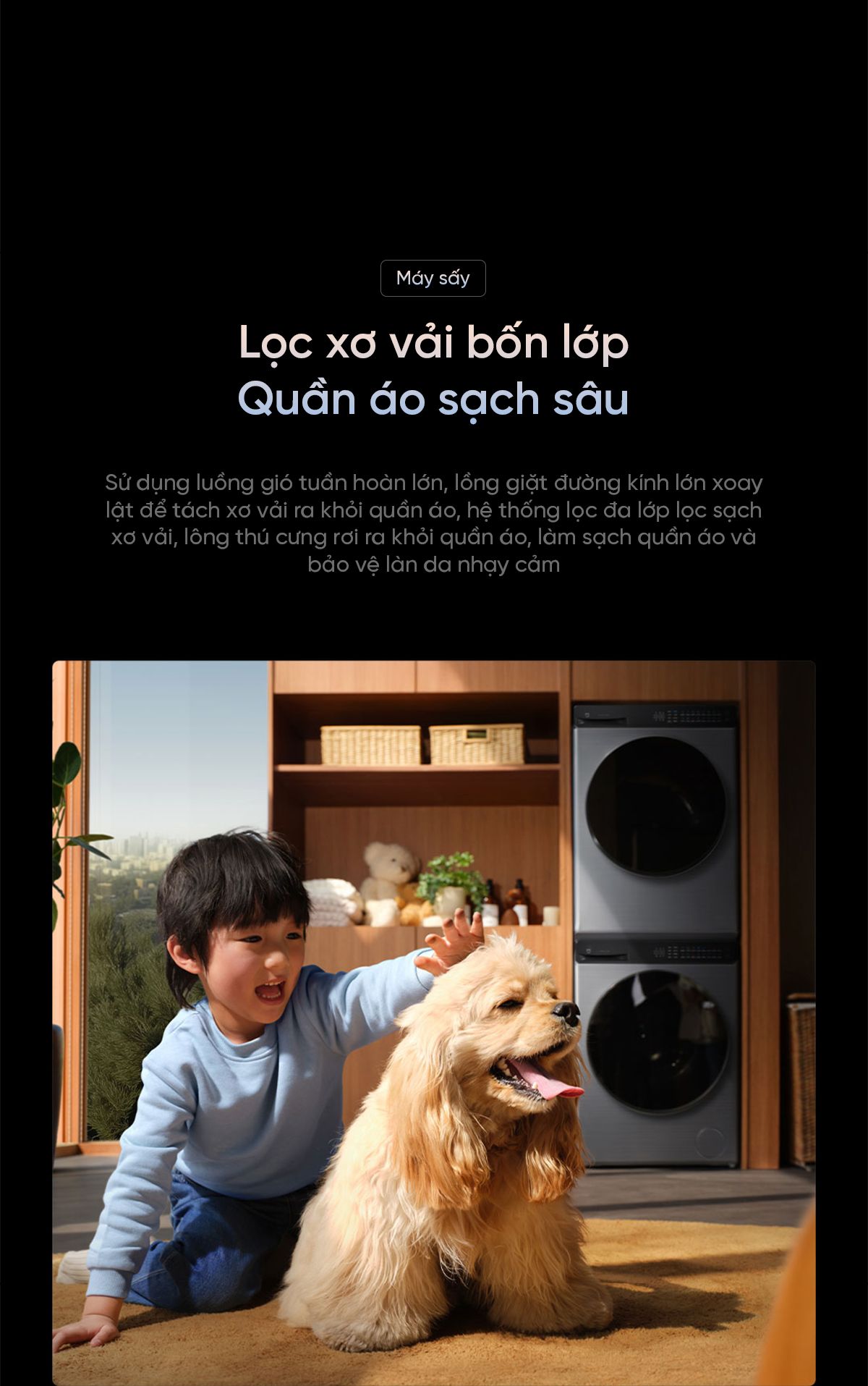 Combo máy giặt 10kg sấy 10kg Xiaomi Mijia Pro XQG100MJ109 - H100MJ105