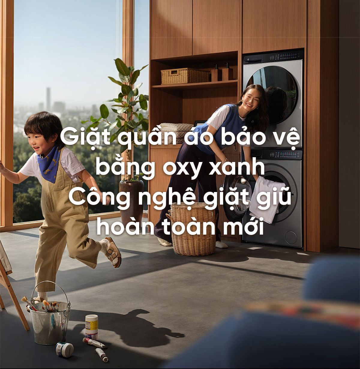 Combo máy giặt 10kg sấy 10kg Xiaomi Mijia Pro XQG100MJ109 - H100MJ105