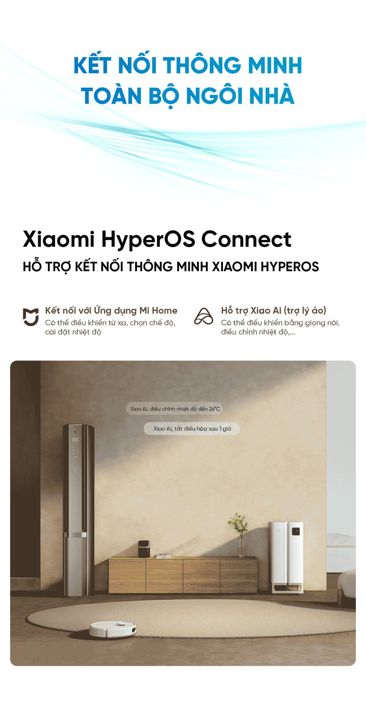 Điều hòa cây Xiaomi Mijia 27000BTU 72LW-NA11/M3A1 3HP 2 chiều