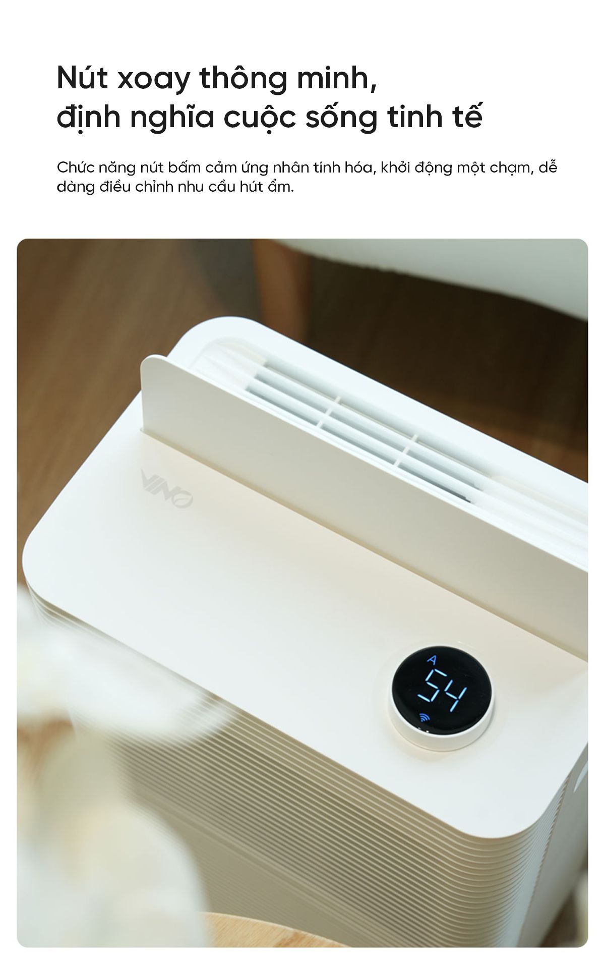 Máy Hút Ẩm Xiaomi VINO 16L Thông Minh
