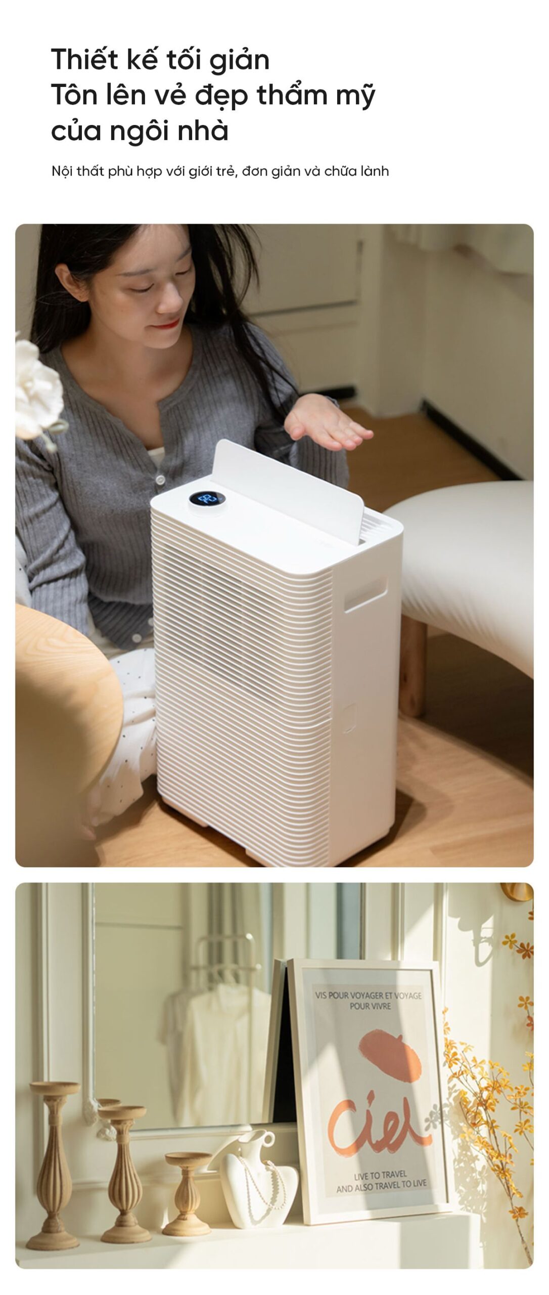 Máy Hút Ẩm Xiaomi VINO 16L Thông Minh
