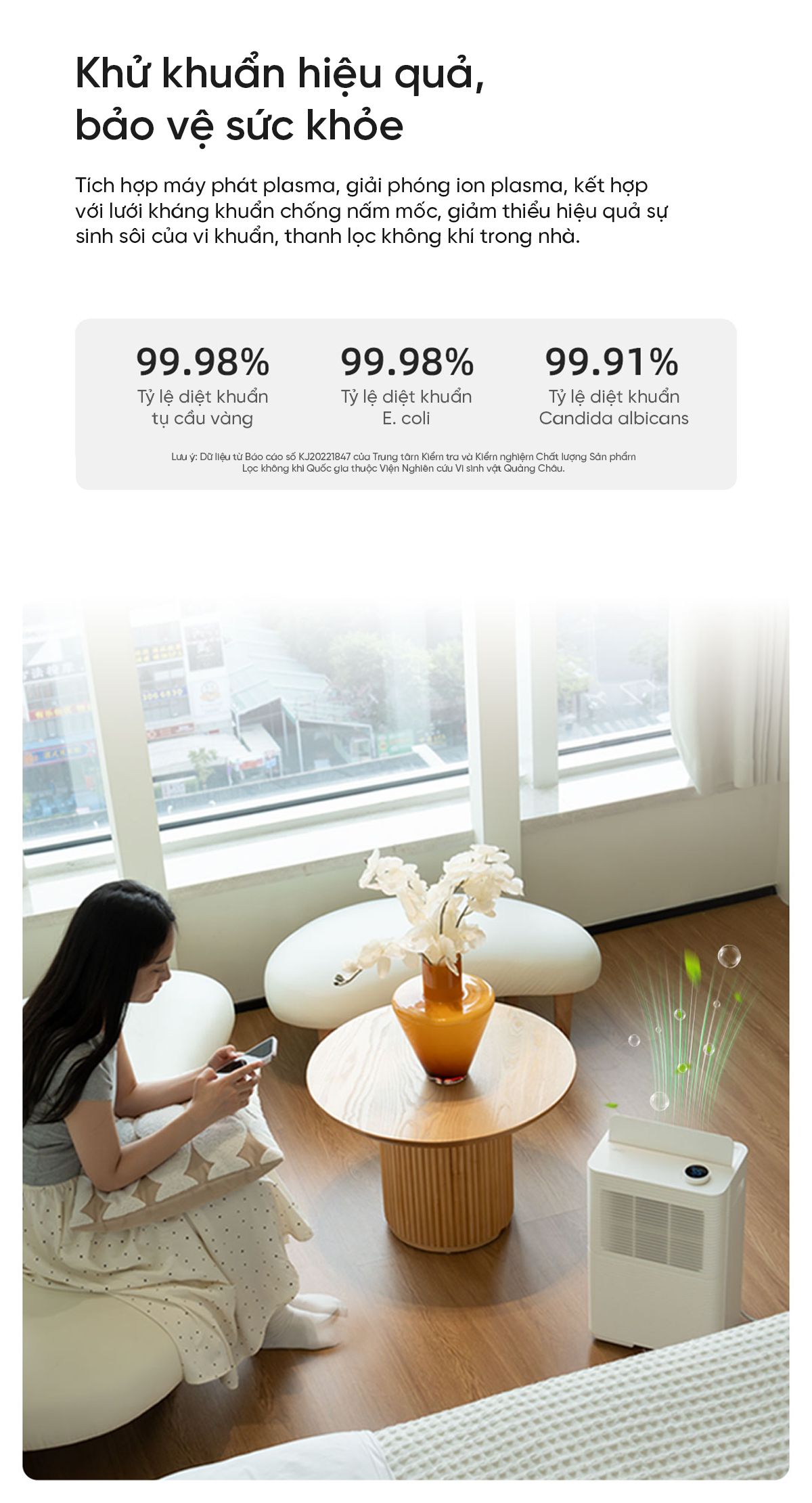 Máy Hút Ẩm Xiaomi VINO 16L Thông Minh