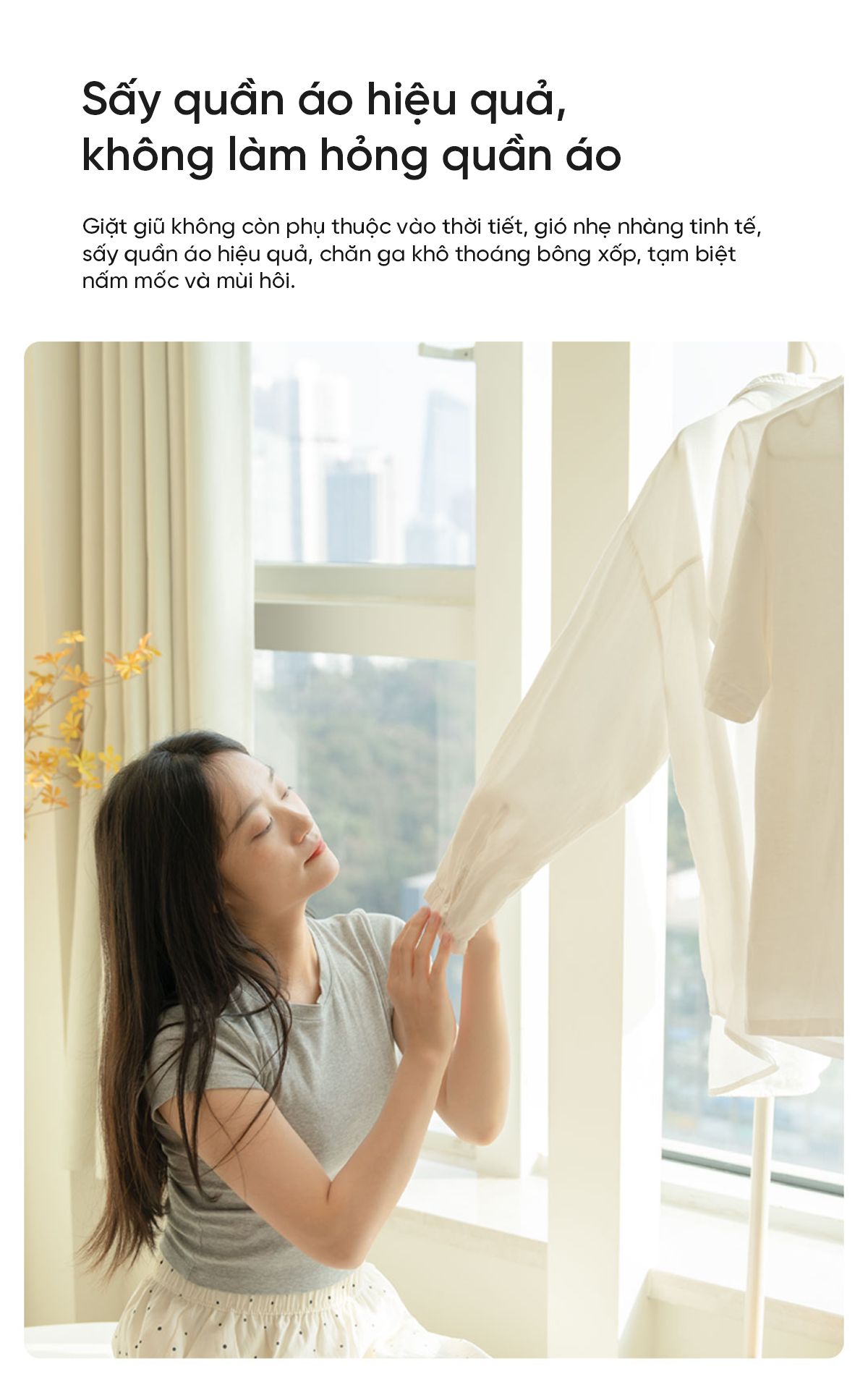 Máy Hút Ẩm Xiaomi VINO 16L Cảm Ứng Thông Minh